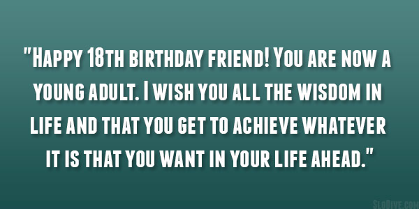 18th Birthday Quotes Funny. QuotesGram