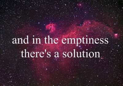 Emptiness and creativity quote