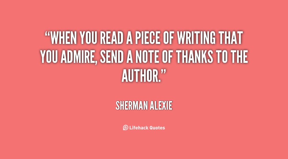 Sherman Alexie Quotes. QuotesGram