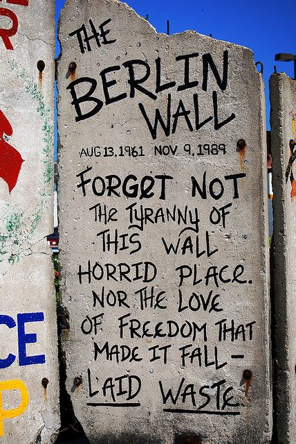 Berlin Wall Quotes. QuotesGram