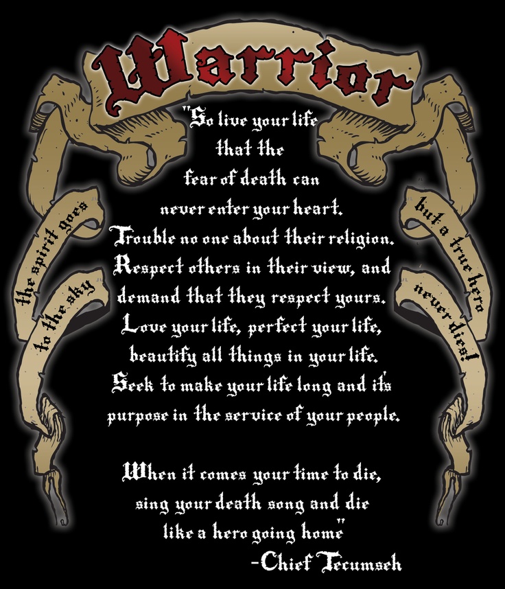 Warrior Quotes Famous Words Of Wisdom. QuotesGram