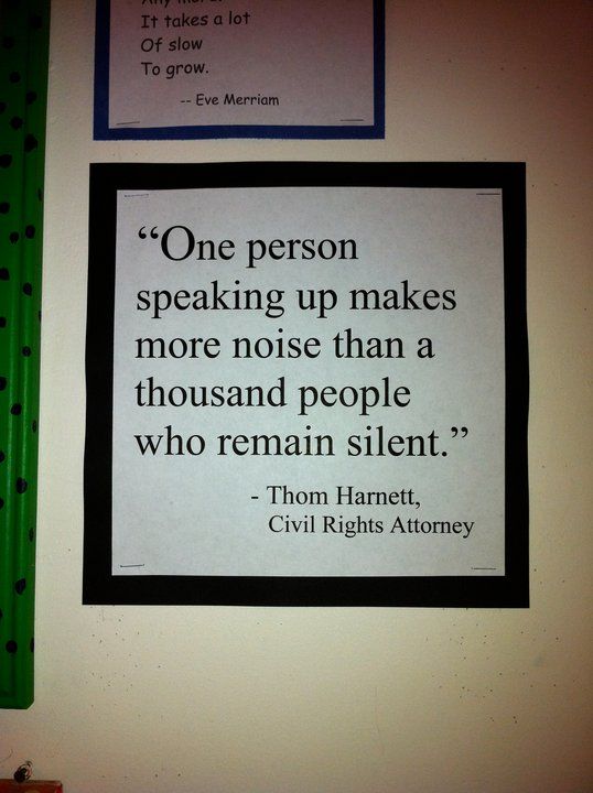 Quotes About Speaking Up. QuotesGram