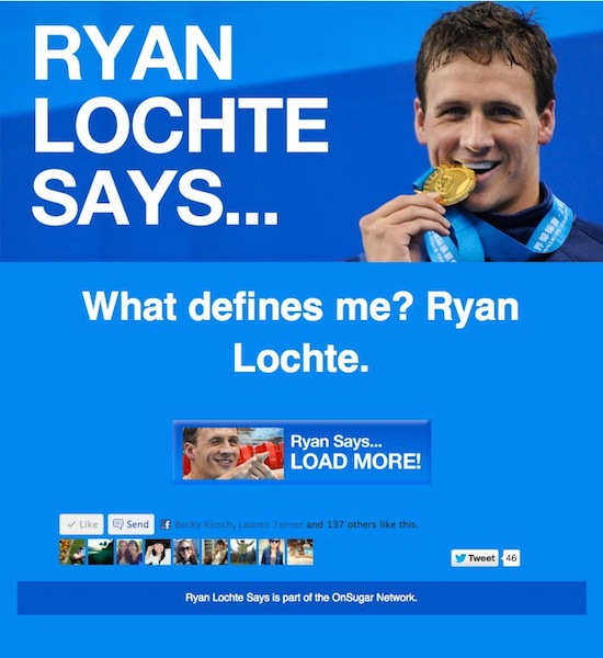 Best ★ ryan lochte ★ quotes at quotes.as. 