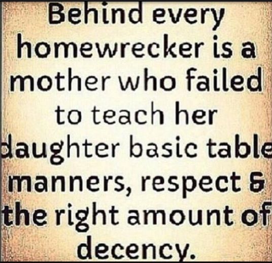 Quotes About Homewreckers.