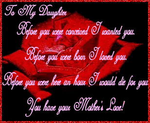 I Love My Daughter Quotes Graphics Quotesgram
