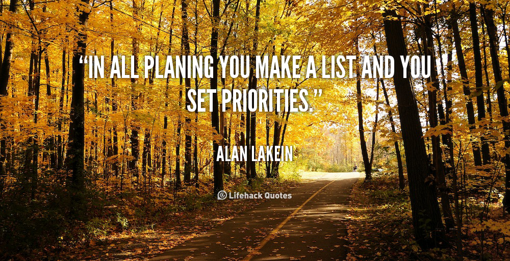 Alan Lakein Quotes QuotesGram