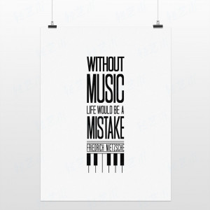 Music-Life-Black-White-Piano-Modern-Abstract-Minimalist-Pop-Posters ...