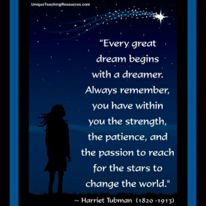 ... patience, and the passion to reach for the stars to change the world