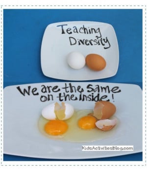 What is Diversity? {Egg Activity for Martin Luther King Jr. Day}