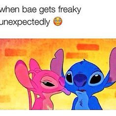 When Bae gets freaky unexpectedly... More