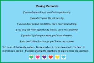 Quotes About Making Memories