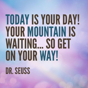 Great Dr. Seuss quote!