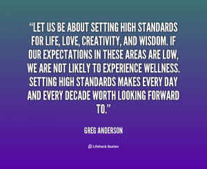 Quotes About High Standards. QuotesGram