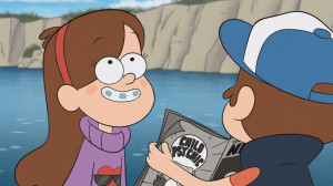 image dipper mabel and soos frightened gravity falls wiki