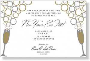 Go Back > Gallery For > New Years Eve Party Invitation Templates Free ...