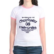 Cheer University Jr. Ringer T-Shirt for