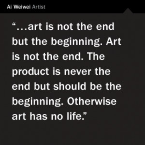 for quotes by Ai Weiwei. You can to use those 8 images of quotes ...