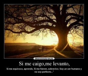 Si me caigo me levanto