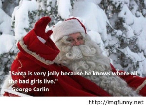 George Carlin Christmas quote 2014