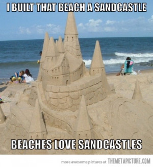 Funny photos funny sand castle beach cool