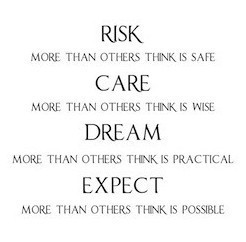 free shopping!RISK6 CARE6 DREAM6 EXPECT Quote Vinyl Wall Decal ...