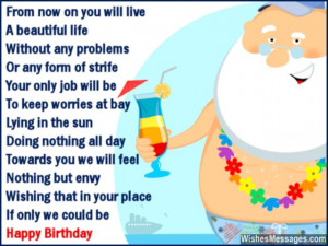 Funny and cute birthday greeting for seventy year olds