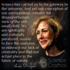 Ann Druyan - Writer of Cosmos. Designer the gold Voyager records ...