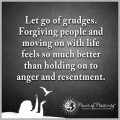 let go of grudges