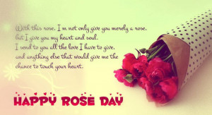 Best 2015 Happy Rose Day Quotes for Friends & Lovers