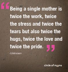 ... rewards and challenges moms face when raising children on their own