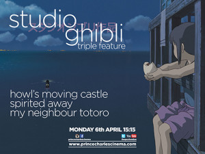 Studio Ghibli Triple Feature - Howls Moving Castle, Spirited Away + My ...