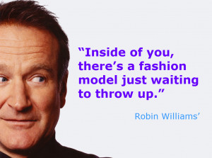 Inspirational Quote By Robin Williams