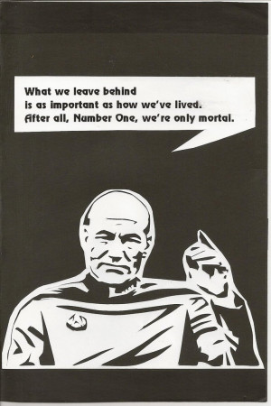 Star Trek birthday card front by BriAcorns