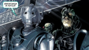 The Cybermen with the Borg . ( COMIC : Assimilation² )