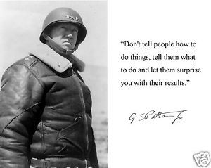 ... George-S-Patton-Autograph-World-War-2-II-Quote-8-x-10-Photo-Picture-b2