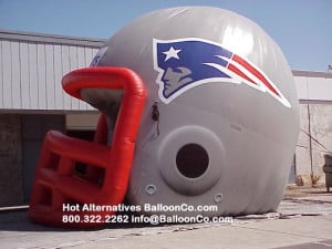 New England Patriots Football Helmet Tunnel New for 2007 Season
