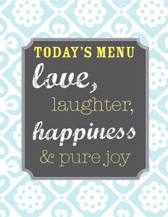 ... Print, Chalkboard Art, Food Quote, Foodie Gift, Kitchen Quote Print