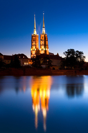 wroclaw cathedral of st john the baptist st john the baptist is the
