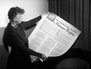 Eleanor Roosevelt regarded the Universal Declaration as her greatest ...