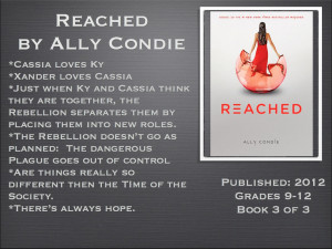 Reached by Ally Condie