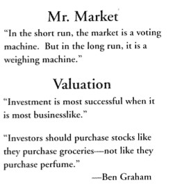 mr market in the short run the market is a voting machine but in the ...