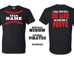 Baseball Shirts - A Small Town With A Big Game And Everything To Prove ...