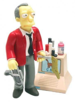 The Simpson Action Figure: Simpsons Gil (The Salesman) Figure (The ...