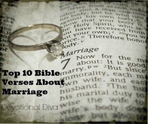 Top 10 Bible Verses About Marriage - Devotional Diva®