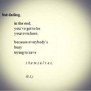 Can only count on yourselfClaudia Boards, Awakening, Identity Disorder ...