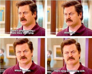 18 of the best ron swanson quotes # buzzfeed