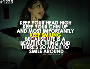 beautiful quotes on smiles about life