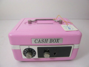 Cash Lock Box with Slot