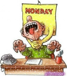Monday after a holiday week end will be?