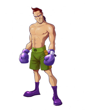 aran ryan from punch out wii games super punch out